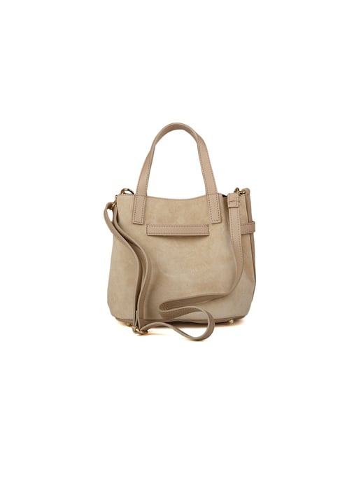Giulia Monti Schoudertas Grijs Beige - Image 3