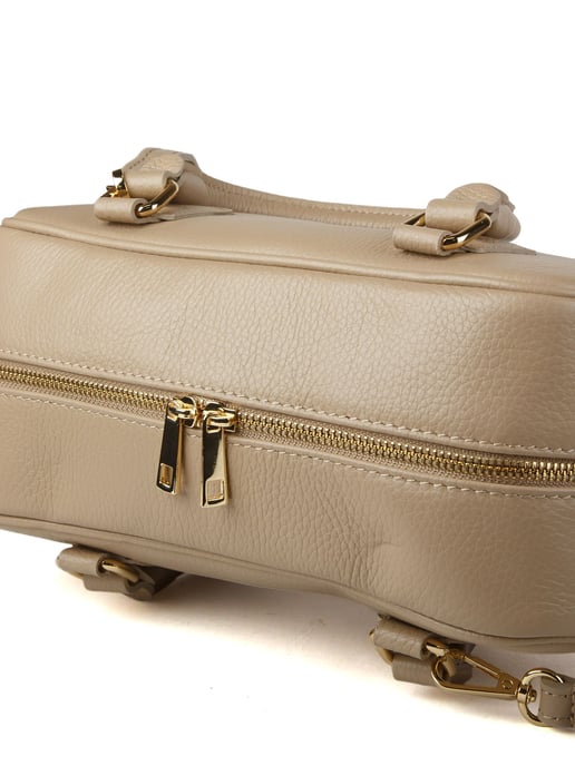 Giulia Monti Axelremsväska Grå Beige - Image 4