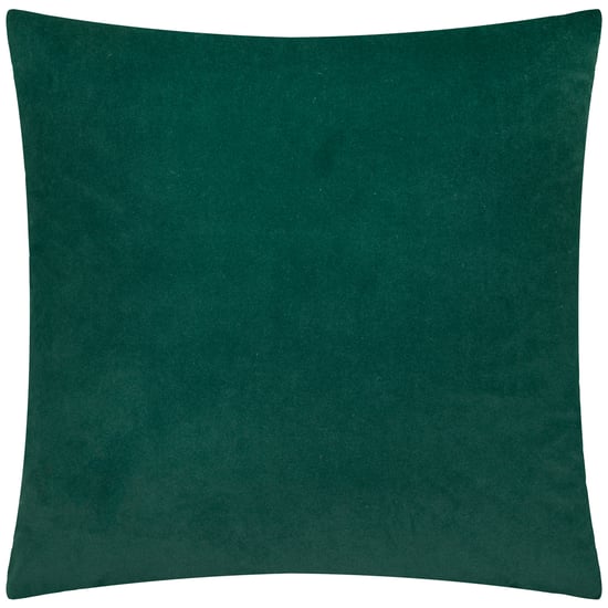Paoletti Evoke Cut Velvet Cushion Cover, Emerald - Image 3