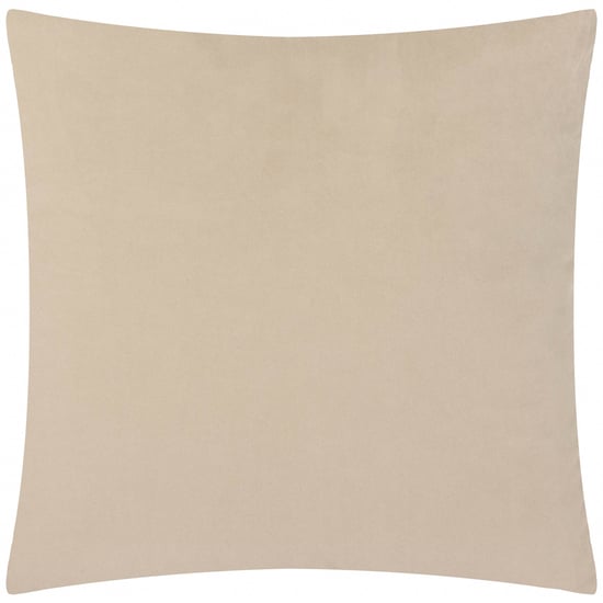 Paoletti Evoke Cut Velvet Cushion Cover, Mink - Image 3