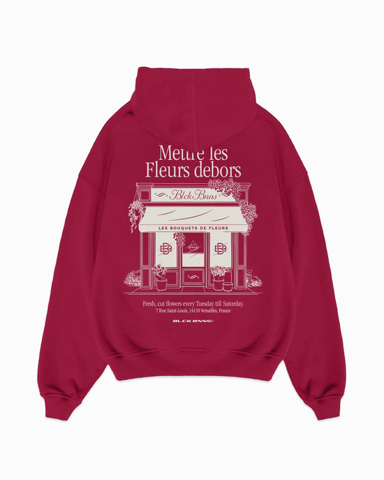 Black Bananas Les Fleur Hoodie, - Image 1