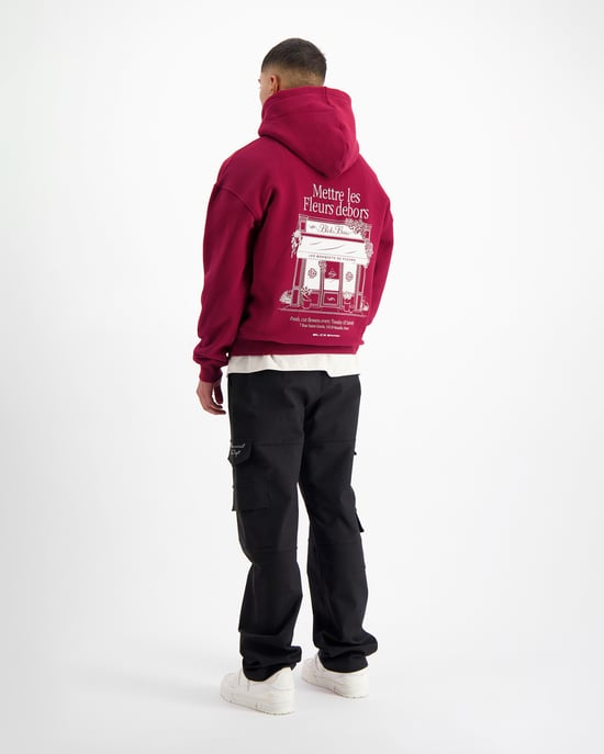 Black Bananas Les Fleur Hoodie, - Image 2