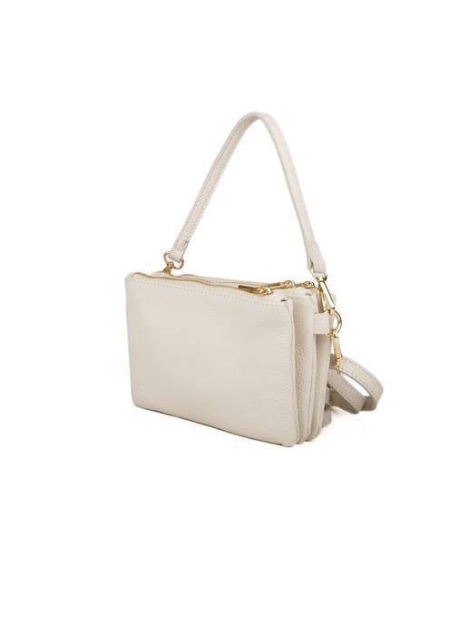 Giulia Monti Axelväska Ljusbeige - Image 2