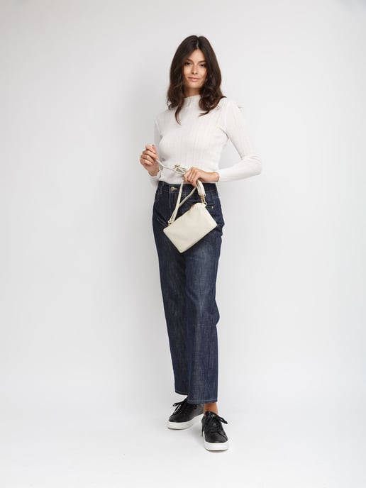 Giulia Monti Axelväska Ljusbeige - Image 5