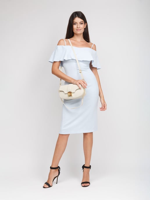 Giulia Monti Schoudertas Lichtbeige - Image 5