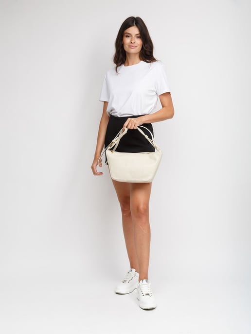 Giulia Monti Axellväska Ljus Beige - Image 5