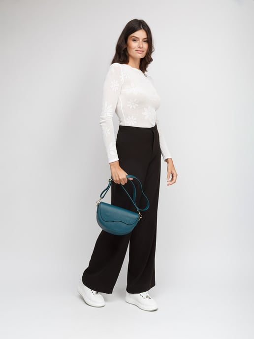 Giulia Monti Axelväska Mörk Teal - Image 5