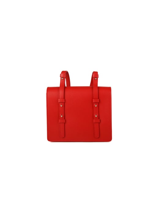Giulia Monti Schoudertas Klassiek Rood - Image 1
