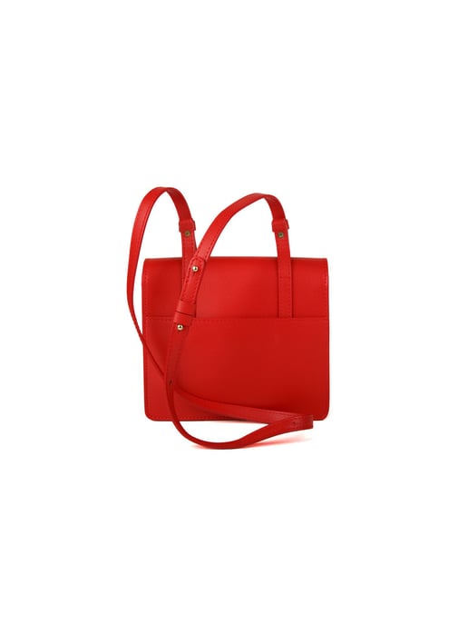 Giulia Monti Schoudertas Klassiek Rood - Image 3
