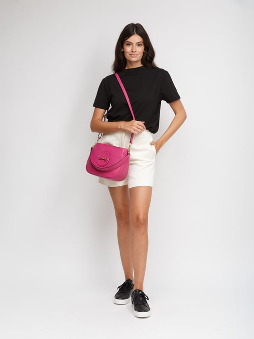 Giulia Monti Schoudertas Fuchsia - Image 5