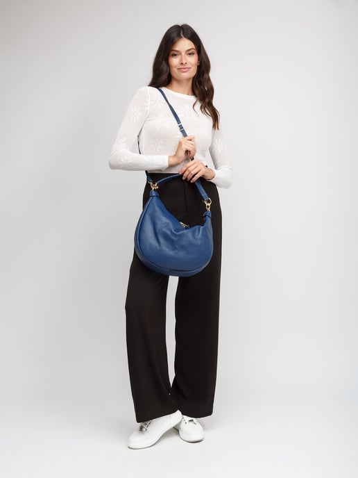 Giulia Monti Schoudertas Navy - Image 5
