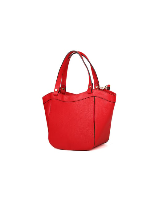 Giulia Monti Schoudertas Klassiek Rood - Image 2