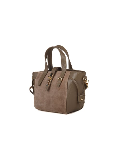 Giulia Monti Axelväska Taupe - Image 2