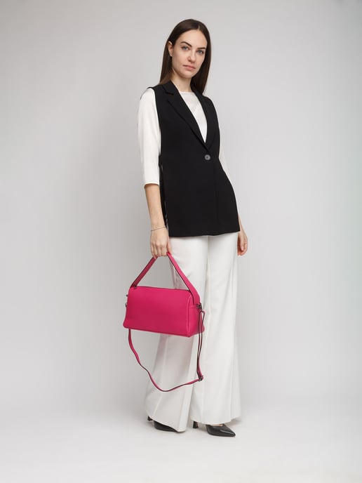 Giulia Monti Schoudertas Fuchsia - Image 5