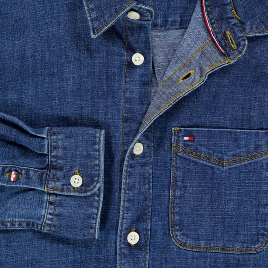 Tommy Hilfiger Kinder jongens blouse in - Image 4