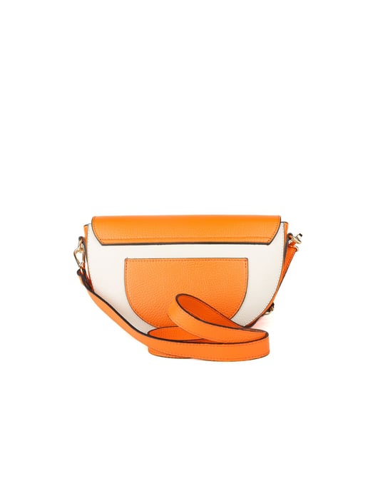 Giulia Monti Schoudertas Oranje Licht Beigetje - Image 3