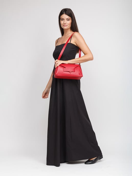 Giulia Monti Schoudertas Donkerrood - Image 5
