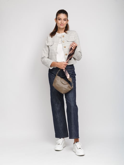 Giulia Monti Axellväska Taupe - Image 5
