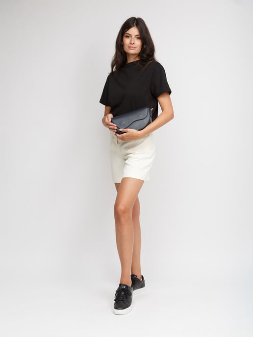 Giulia Monti Schoudertas Donkergrijs - Image 5