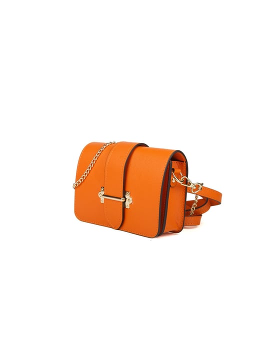 Giulia Monti Schoudertas/Crossbody Tas Oranje - Image 2