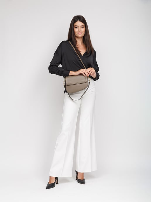 Giulia Monti Axelväska Taupe - Image 5