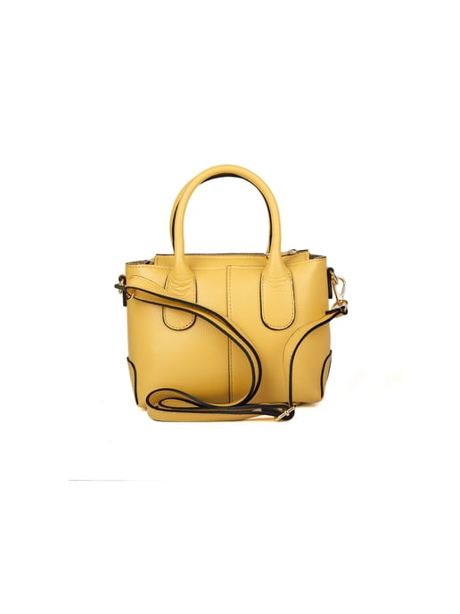 Giulia Monti Shoulder Bag Lemon - Image 3