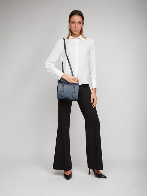 Giulia Monti Schoudertas Donkerblauw - Image 5
