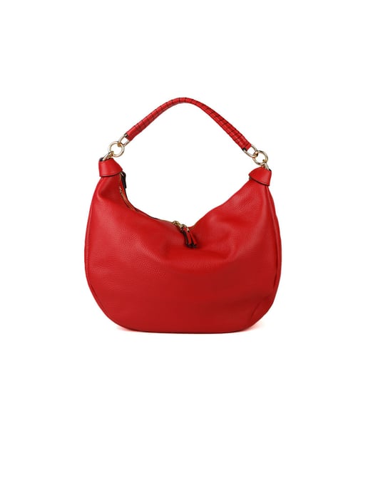 Giulia Monti Schoudertas Klassiek Rood - Image 1