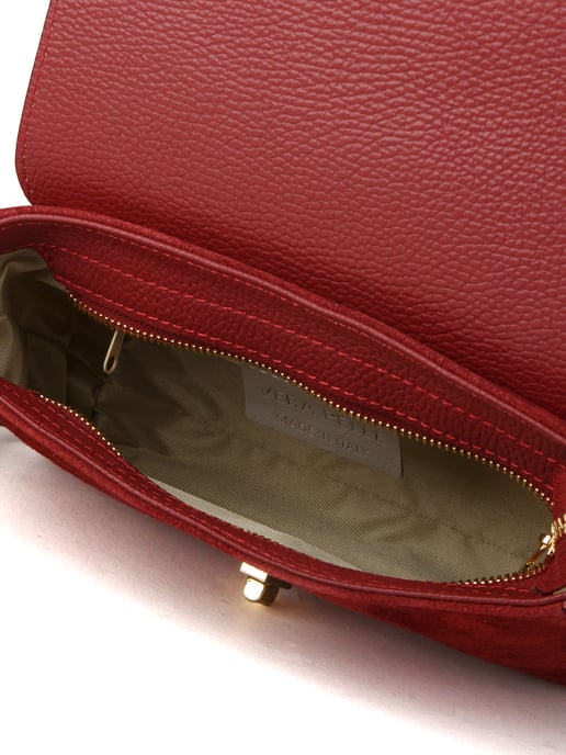 Giulia Monti Axellväska Mörkröd - Image 4