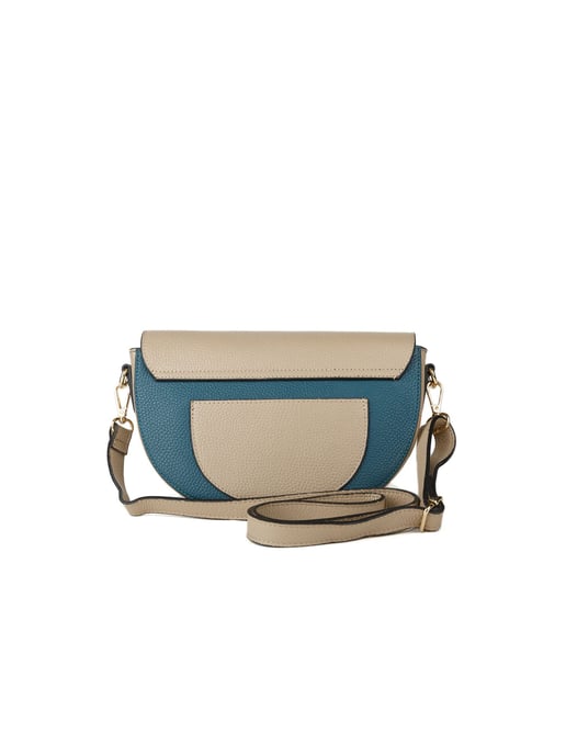 Giulia Monti Axelväska Taupe Havsgrön - Image 3