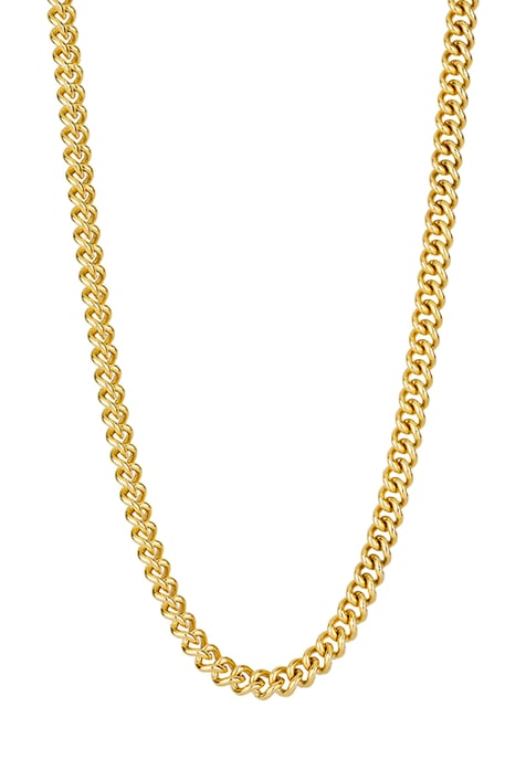 20" Rolled Gold Curb Chain Necklace - Image 1