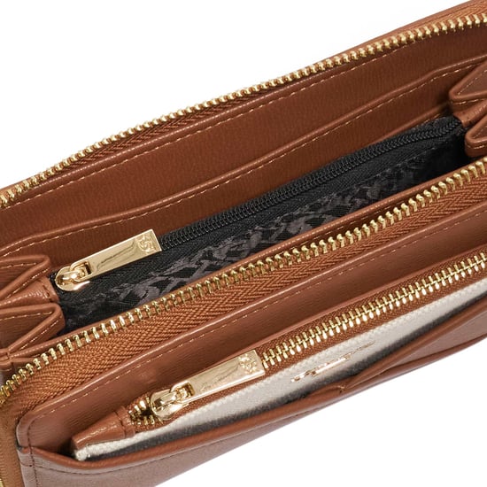 Dune Accessories Kelbey - Crossover Detail Zip Around Purse - Image 3