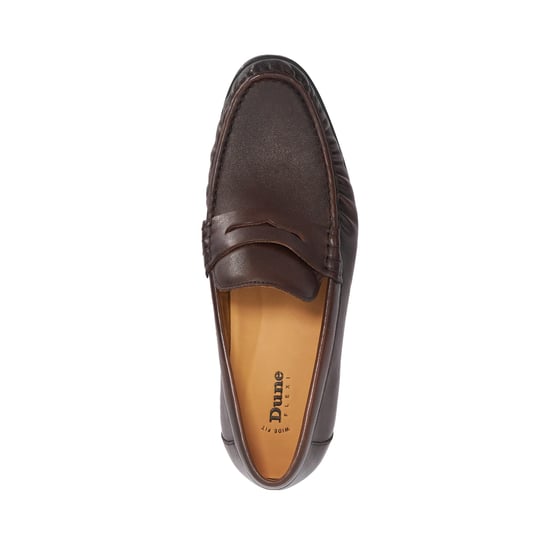 Dune Mens Sammi Wf - Leather Loafers - Image 4