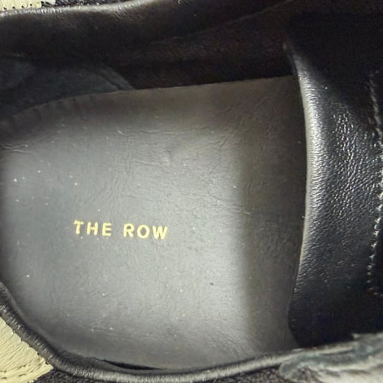 The Row Owen Runner Sneakers in Black Mesh and Leather - Image 6