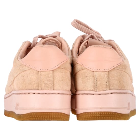 Nike Air Force 1 Low Particle Pink Sneakers in Pastel Pink Suede - Image 5