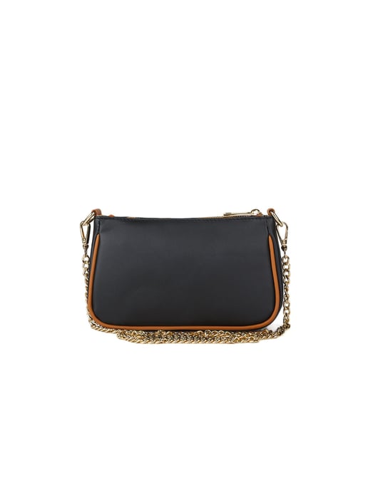 Giulia Monti Crossbody-väska Svart Guldbrun - Image 3