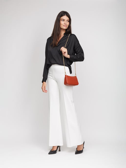 Giulia Monti Crossbody-väska Guldbrun - Image 5