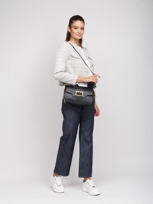Giulia Monti Axelinväska Svart - Image 5