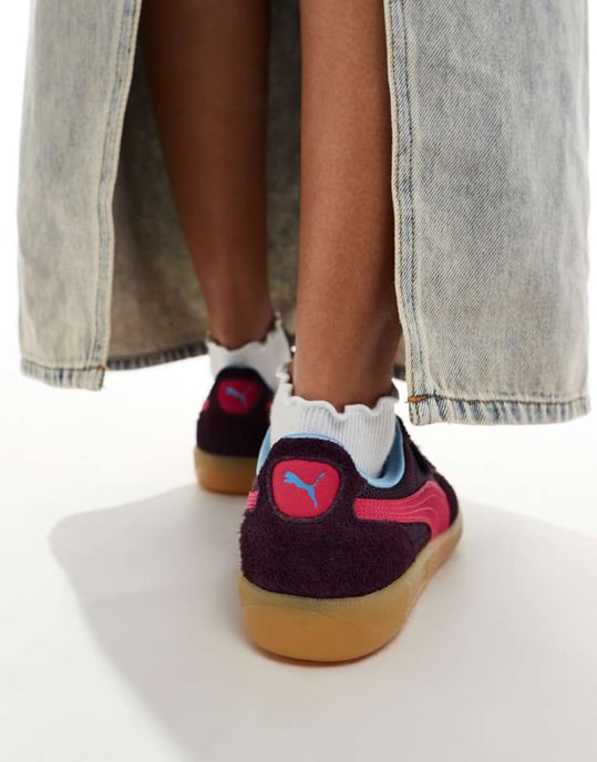 Puma Palermo Supertifo trainers in purple - Image 4