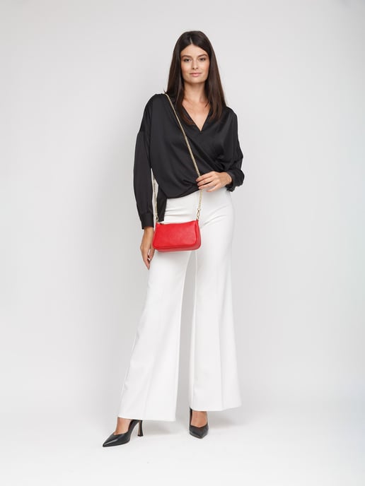 Giulia Monti Crossbody Väska Klassisk Röd - Image 5