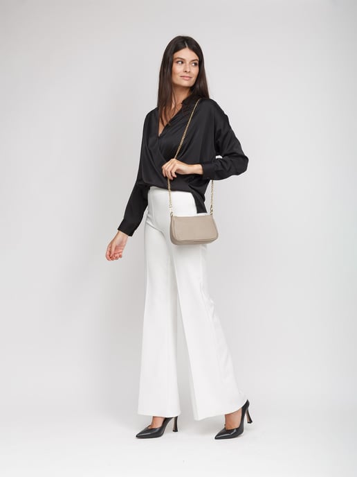 Giulia Monti Axelväska Ljus Taupe - Image 4