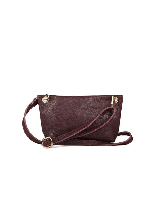 Giulia Monti Axelväska Bordeaux - Image 3