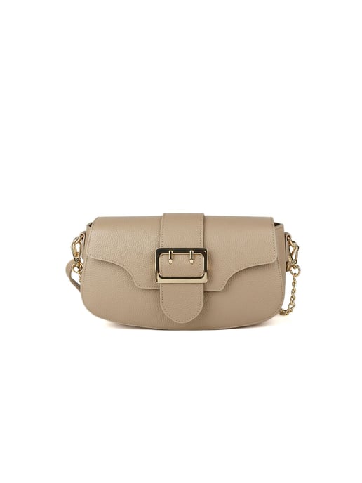 Giulia Monti Crossbody-väska Grå Beige - Image 1