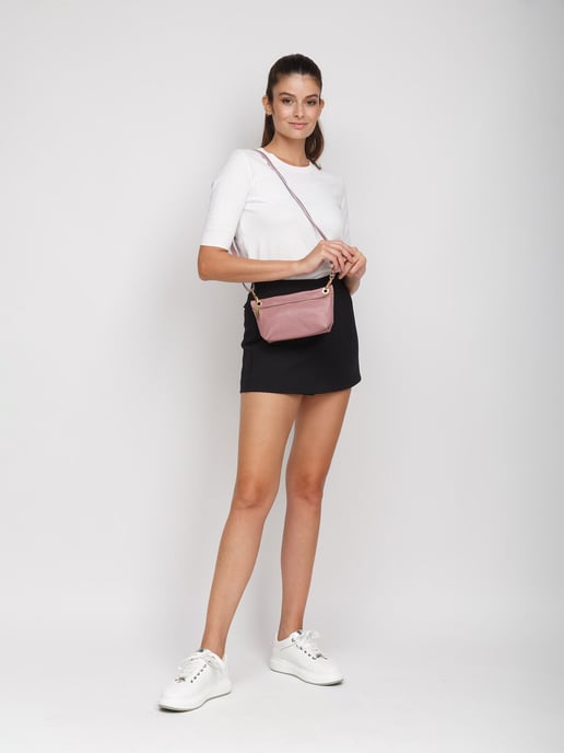 Giulia Monti Schoudertas Roze Antiek - Image 5