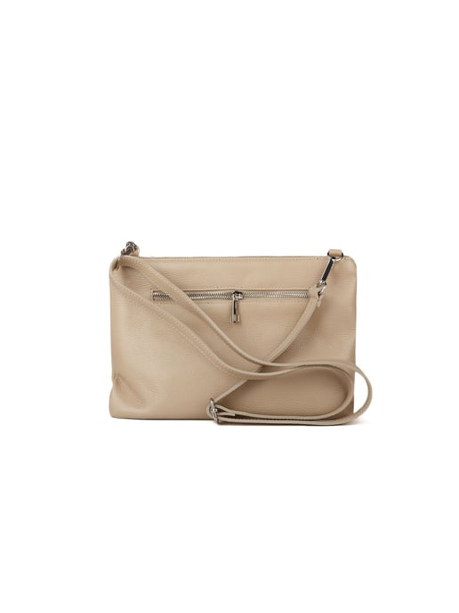 Giulia Monti Schoudertas Grijs Beige - Image 3