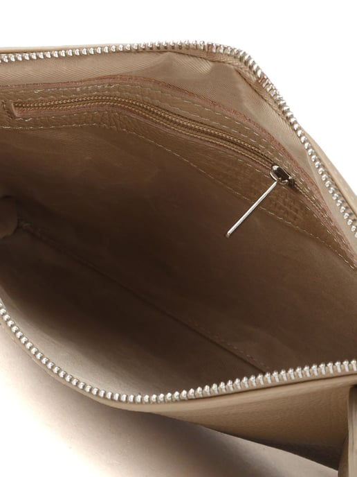Giulia Monti Schoudertas Grijs Beige - Image 4