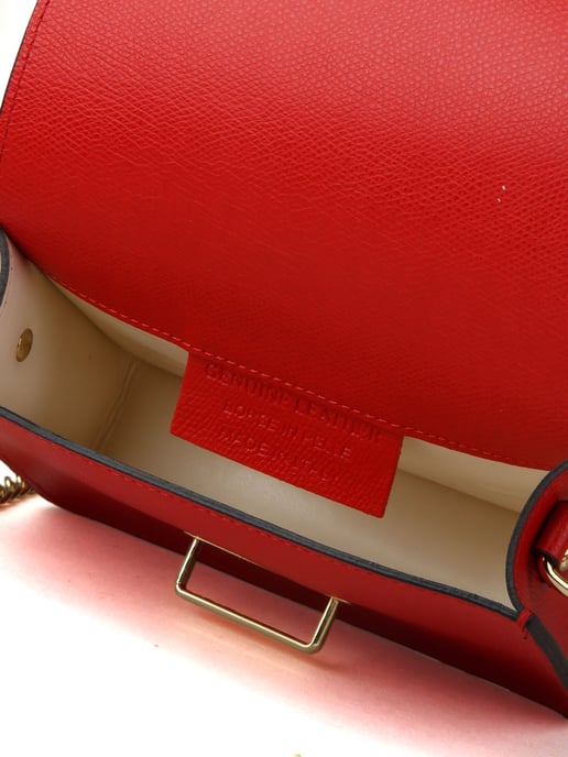 Giulia Monti Crossbody-väska Klassisk Röd - Image 4