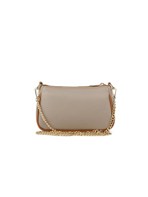 Giulia Monti Schoudertas Taupe Goudbruin - Image 3