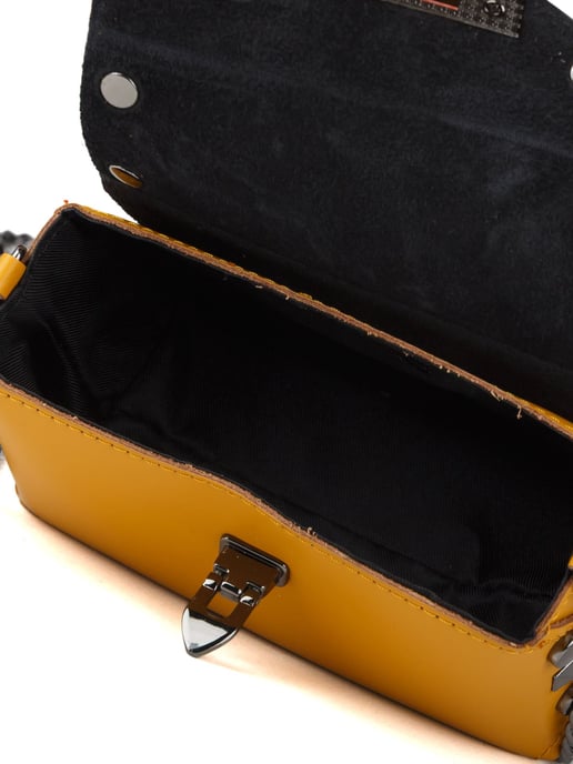 Giulia Monti Crossbody-väska Senap - Image 4