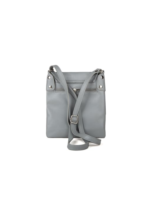 Giulia Monti Crossbody-väska Grå Beige - Image 3